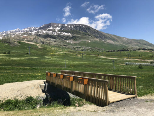 PASSERELLE BOIS/MÉTAL - Largeur passage 2.00 m