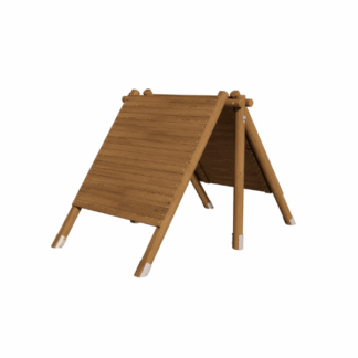 Hutte en bois pin classe 4 pour l’aménagement extérieur dédié aux enfants dans les espaces publics